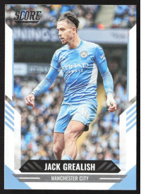 Jack Grealish, Kartička, Panini Score FIFA Soccer 2021-22, BASE