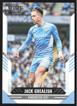 Jack Grealish, Kartička, Panini Score FIFA Soccer 2021-22, BASE