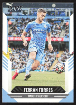 Ferran Torres, Kartička, Panini Score FIFA Soccer 2021-22, BASE