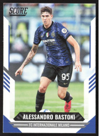 Alessandro Bastoni, Kartička, Panini Score FIFA Soccer 2021-22, BASE