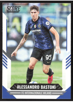 Alessandro Bastoni, Kartička, Panini Score FIFA Soccer 2021-22, BASE