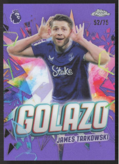 James Tarkowski, Kartička, 2025-26 Topps Chrome Premier League, INSERT