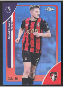 David Brooks, Kartička, 2025-26 Topps Chrome Premier League, LIMIT