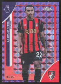 Eli Junior Kroupi, Kartička, 2025-26 Topps Chrome Premier League, LIMIT Eli Junior Kroupi, Kartička, 2025-26 Topps Chrome Premier League, LIMIT