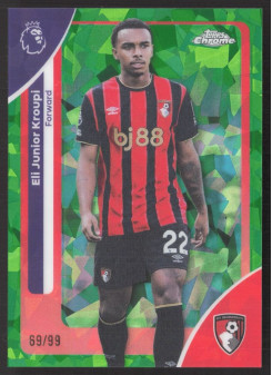 Eli Junior Kroupi, Kartička, 2025-26 Topps Chrome Premier League, BASE