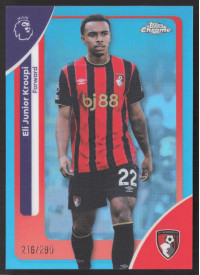 Eli Junior Kroupi, Kartička, 2025-26 Topps Chrome Premier League, LIMIT Eli Junior Kroupi, Kartička, 2025-26 Topps Chrome Premier League, LIMIT