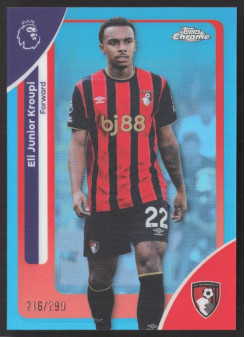 Eli Junior Kroupi, Kartička, 2025-26 Topps Chrome Premier League, LIMIT