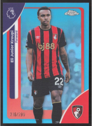 Eli Junior Kroupi, Card, 2025-26 Topps Chrome Premier League, LIMIT