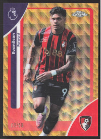 Evanilson, Kartička, 2025-26 Topps Chrome Premier League, LIMIT Evanilson, Kartička, 2025-26 Topps Chrome Premier League, LIMIT
