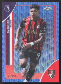 Evanilson, Kartička, 2025-26 Topps Chrome Premier League, LIMIT Evanilson, Kartička, 2025-26 Topps Chrome Premier League, LIMIT