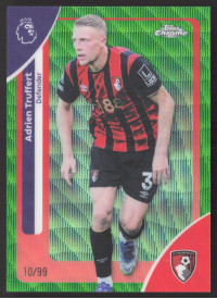 Adrien Truffert, Kartička, 2025-26 Topps Chrome Premier League, LIMIT Adrien Truffert, Kartička, 2025-26 Topps Chrome Premier League, LIMIT