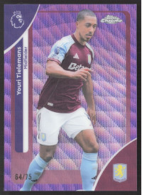 Youri Tielemans, Kartička, 2025-26 Topps Chrome Premier League, BASE