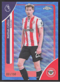 Nathan Collins, Kartička, 2025-26 Topps Chrome Premier League, LIMIT
