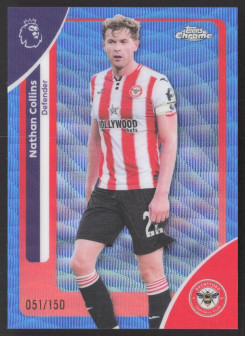 Nathan Collins, Kartička, 2025-26 Topps Chrome Premier League, LIMIT
