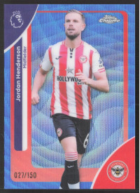 Jordan Henderson, Kartička, 2025-26 Topps Chrome Premier League, LIMIT Jordan Henderson, Kartička, 2025-26 Topps Chrome Premier League, LIMIT