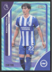 Kaoru Mitoma, Kartička, 2025-26 Topps Chrome Premier League, LIMIT