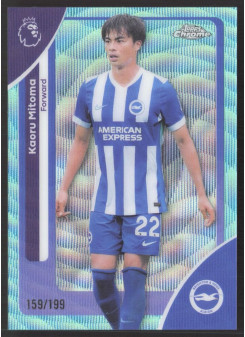 Kaoru Mitoma, Kartička, 2025-26 Topps Chrome Premier League, LIMIT