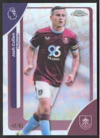Josh Cullen, Kartička, 2025-26 Topps Chrome Premier League, LIMIT