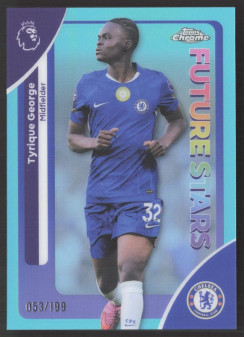Tyrique George, Kartička, 2025-26 Topps Chrome Premier League, LIMIT