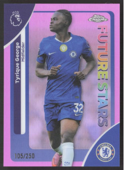 Tyrique George, Kartička, 2025-26 Topps Chrome Premier League, LIMIT