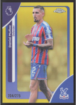 Daniel Muñoz, Kartička, 2025-26 Topps Chrome Premier League, LIMIT