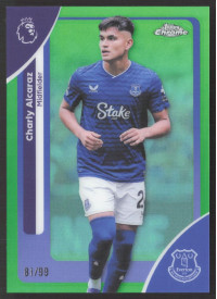 Charly Alcaraz, Kartička, 2025-26 Topps Chrome Premier League, LIMIT Charly Alcaraz, Kartička, 2025-26 Topps Chrome Premier League, LIMIT