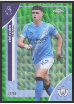 Phil Foden, Kartička, 2025-26 Topps Chrome Premier League, LIMIT
