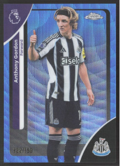 Anthony Gordon, Kartička, 2025-26 Topps Chrome Premier League, LIMIT