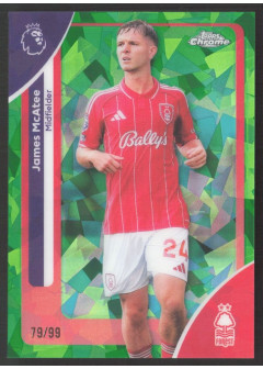 James McAtee, Card, 2025-26 Topps Chrome Premier League, LIMIT