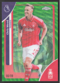 Chris Wood, Kartička, 2025-26 Topps Chrome Premier League, LIMIT Chris Wood, Kartička, 2025-26 Topps Chrome Premier League, LIMIT