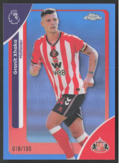 Granit Xhaka, Kartička, 2025-26 Topps Chrome Premier League, LIMIT