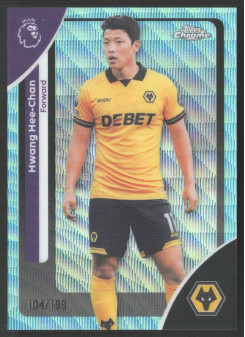 Hwang Hee-Chan, Kartička, 2025-26 Topps Chrome Premier League, LIMIT