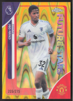 Chido Obi, Kartička, 2025-26 Topps Chrome Premier League, LIMIT
