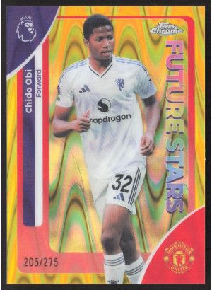 Chido Obi, Card, 2025-26 Topps Chrome Premier League, LIMIT