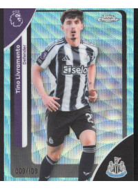 Tino Livramento, Kartička, 2025-26 Topps Chrome Premier League, LIMIT Tino Livramento, Kartička, 2025-26 Topps Chrome Premier League, LIMIT
