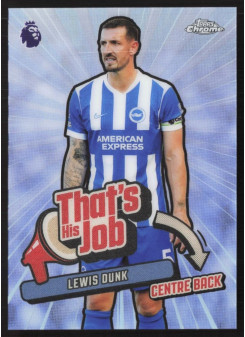 Lewis Dunk, Kartička, 2025-26 Topps Chrome Premier League, INSERT