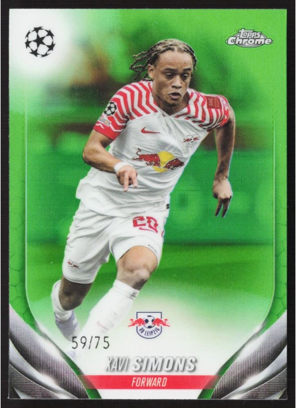 Xavi Simons, Card, Topps Chrome UEFA Club Competitions 2023-24, LIMIT
