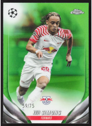 Xavi Simons, Card, Topps Chrome UEFA Club Competitions 2023-24, LIMIT