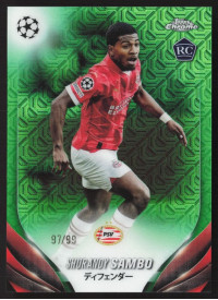 Shurandy Sambo, Kartička, Topps Chrome UEFA Club Competitions 2023-24, LIMIT