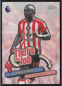 Habib Diarra, Kartička, 2025-26 Topps Chrome Premier League, INSERT