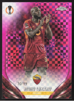 Romelu Lukaku, Card, Topps Chrome UEFA Club Competitions 2023-24, LIMIT