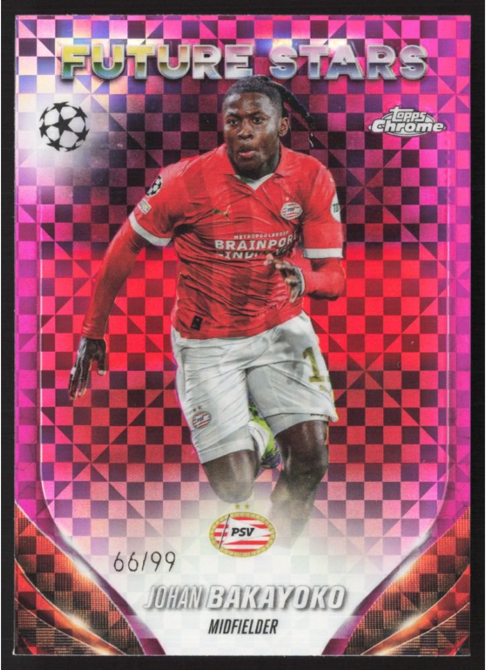 Johan Bakayoko, Card, Topps Chrome UEFA Club Competitions 2023-24, LIMIT