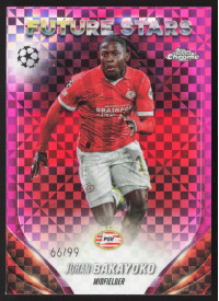 Johan Bakayoko, Kartička, Topps Chrome UEFA Club Competitions 2023-24, LIMIT