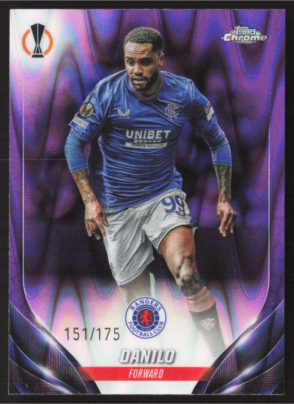 Danilo, Card, Topps Chrome UEFA Club Competitions 2023-24, LIMIT