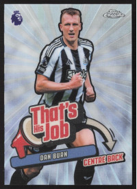 Dan Burn, Kartička, 2025-26 Topps Chrome Premier League, INSERT