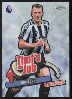 Dan Burn, Kartička, 2025-26 Topps Chrome Premier League, INSERT
