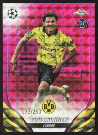 Paris Brunner, Kartička, Topps Chrome UEFA Club Competitions 2023-24, LIMIT