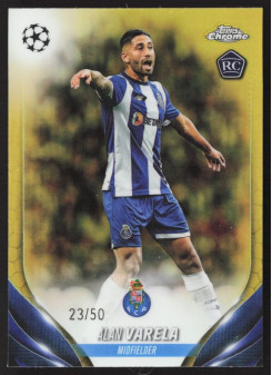 Alan Varela, Kartička, Topps Chrome UEFA Club Competitions 2023-24, LIMIT