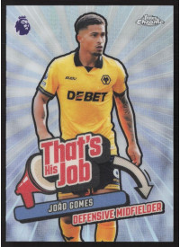 João Gomes, Kartička, 2025-26 Topps Chrome Premier League, INSERT