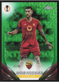 Lorenzo Pellegrini, Kartička, Topps Chrome UEFA Club Competitions 2023-24, LIMIT
